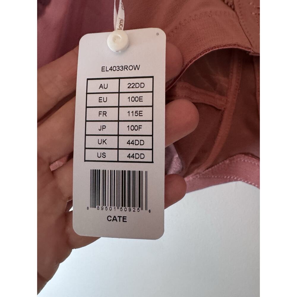 Elomi Cate Wirefree Softcup 4033 Bra - Rosewood Size 44DD NWT - Picture 8 of 10